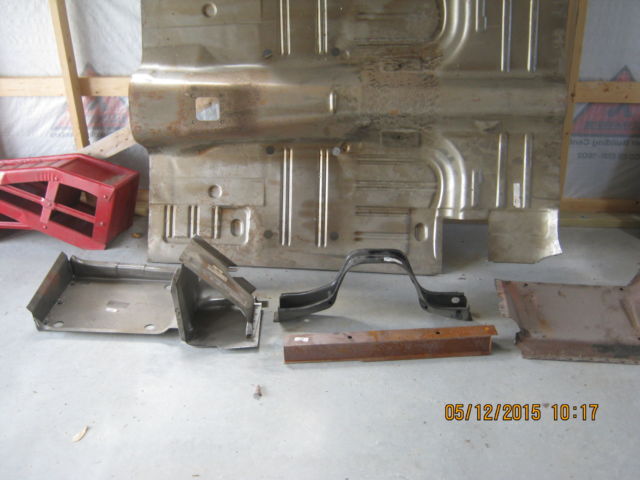 1968 Orange Ford Mustang Convertible