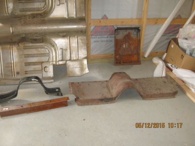 1968 Orange Ford Mustang Convertible