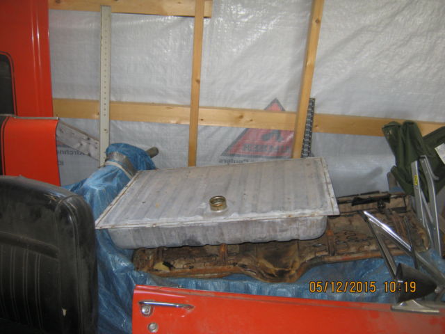 1968 Orange Ford Mustang Convertible