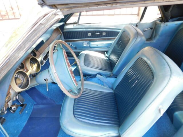 1968 BLUE Ford Mustang Convertible