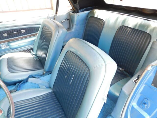 1968 BLUE Ford Mustang Convertible