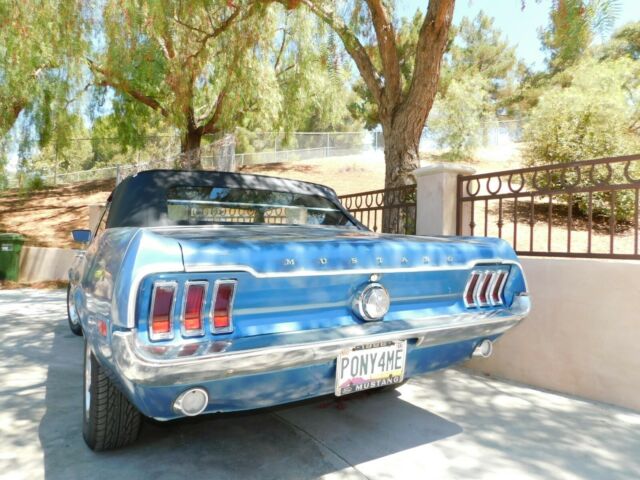 1968 BLUE Ford Mustang Convertible