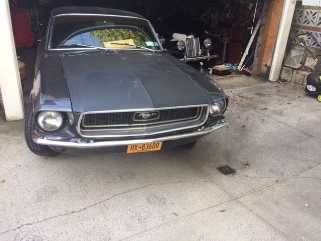 1968 Grey Ford Mustang Coupe