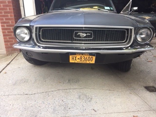 1968 Grey Ford Mustang Coupe
