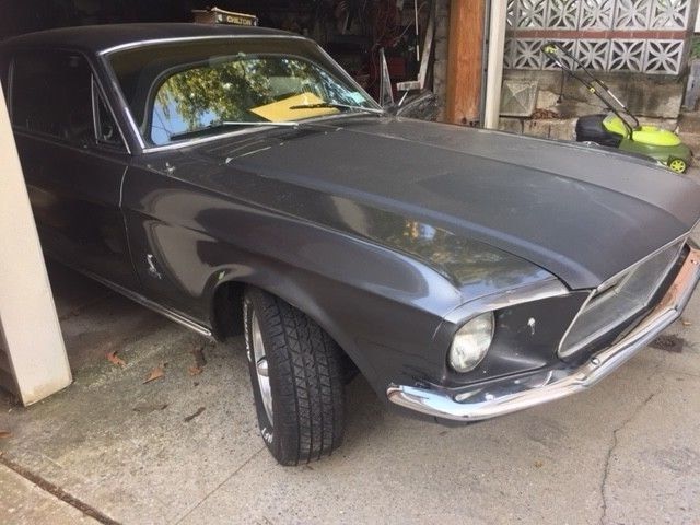 1968 Grey Ford Mustang Coupe