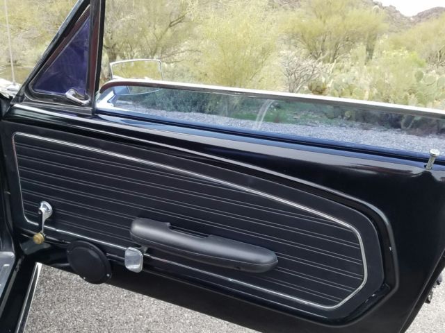 1968 Black Ford Mustang Coupe