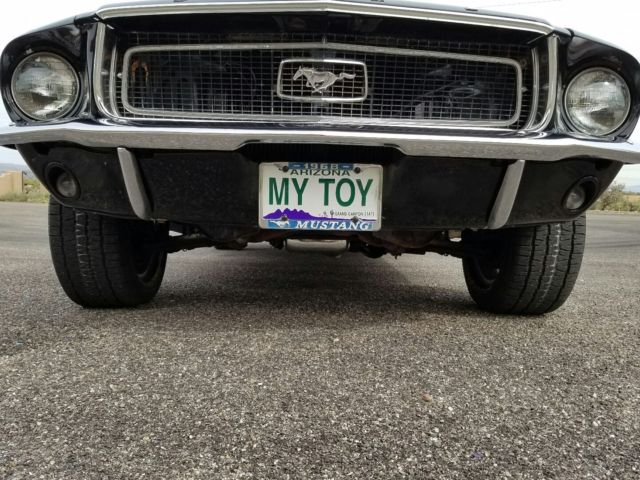 1968 Black Ford Mustang Coupe