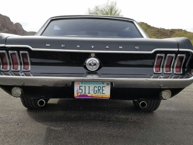 1968 Black Ford Mustang Coupe