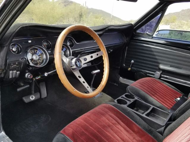 1968 Black Ford Mustang Coupe
