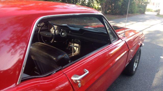 1968 Red Ford Mustang Coupe