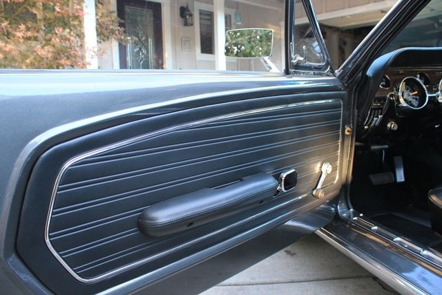 1968 Blue Ford Mustang Coupe