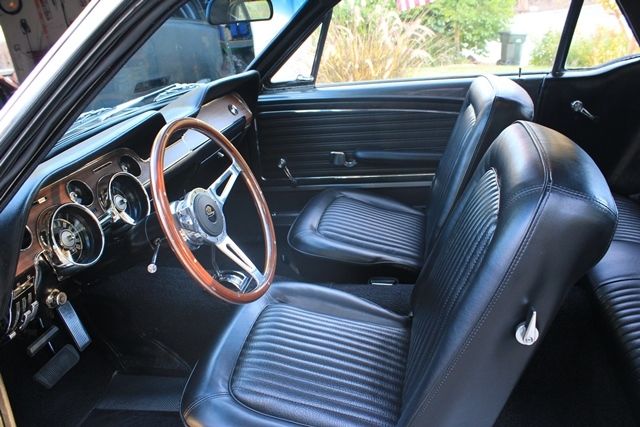 1968 Blue Ford Mustang Coupe