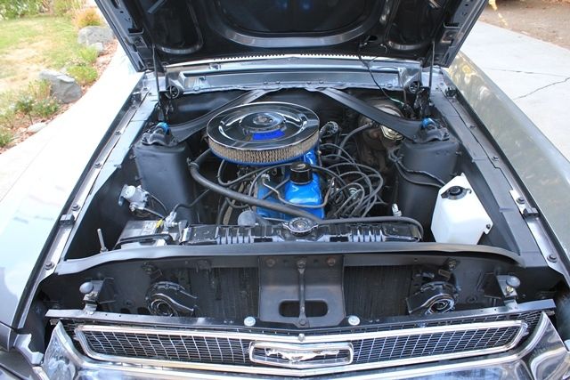 1968 Blue Ford Mustang Coupe