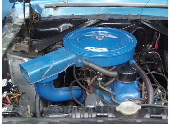 1968 Blue Ford Mustang Coupe