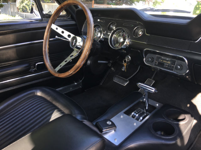 1968 Blue Ford Mustang Coupe