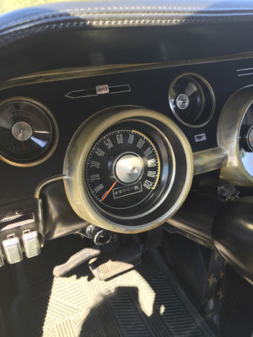 1968 Yellow Ford Mustang Coupe