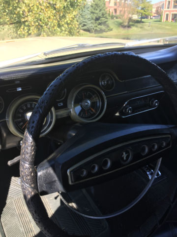 1968 Yellow Ford Mustang Coupe