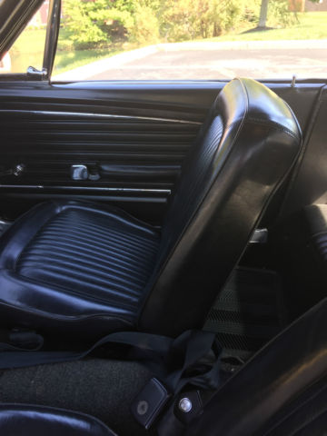 1968 Yellow Ford Mustang Coupe