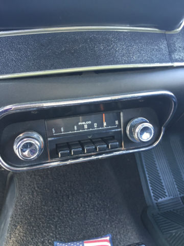 1968 Yellow Ford Mustang Coupe