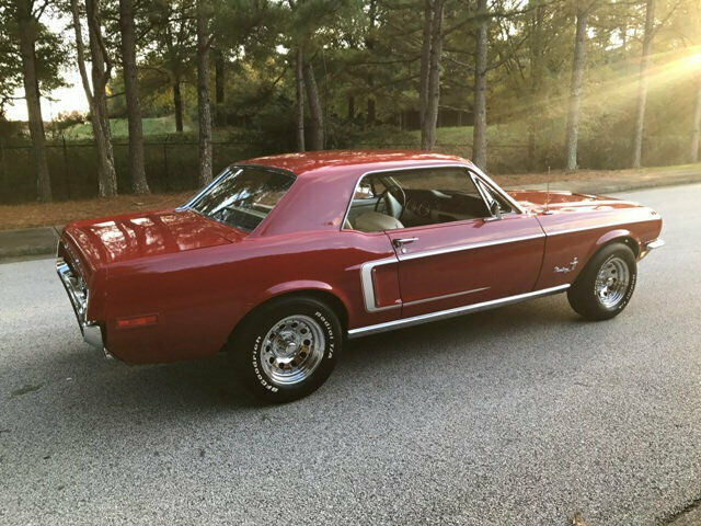 1968 Red Ford Mustang Coupe
