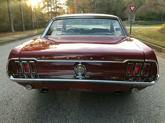 1968 Red Ford Mustang Coupe