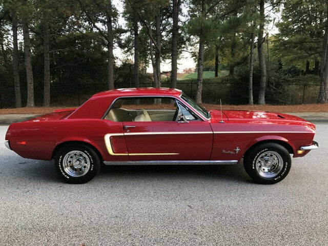 1968 Red Ford Mustang Coupe