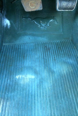 1968 Blue Ford Mustang Coupe