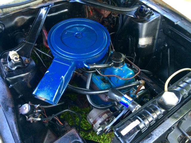 1968 Blue Ford Mustang Coupe