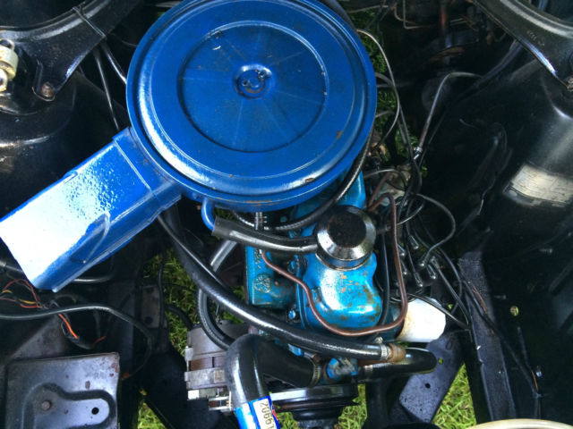 1968 Blue Ford Mustang Coupe