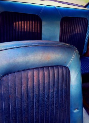 1968 Blue Ford Mustang Coupe