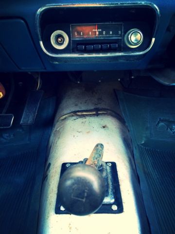 1968 Blue Ford Mustang Coupe