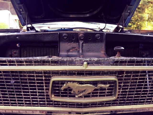 1968 Blue Ford Mustang Coupe