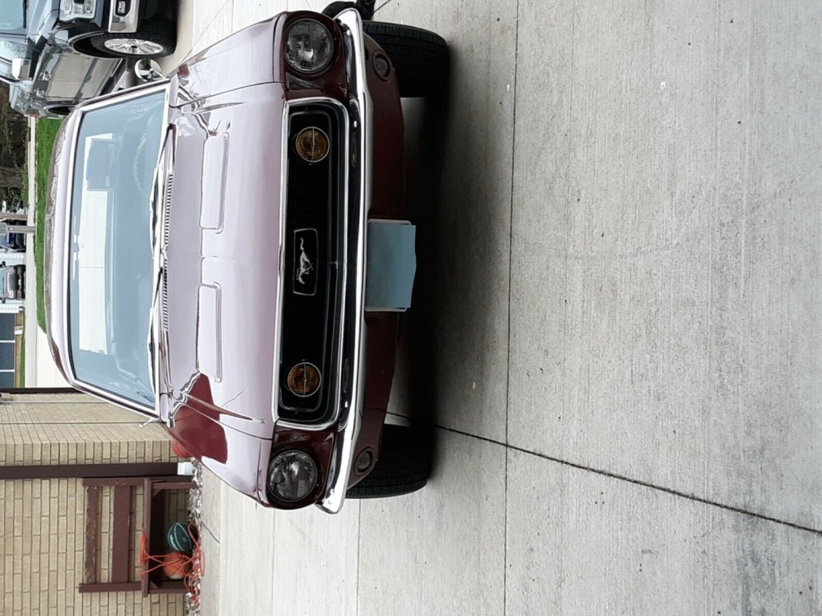 1968 Red Ford Mustang Coupe