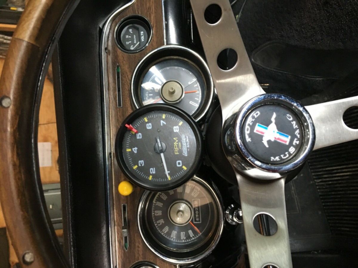 1968 Red Ford Mustang Coupe