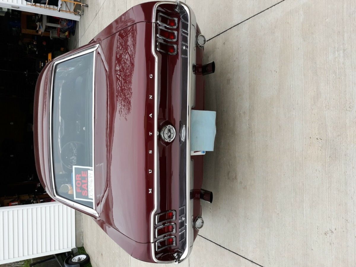 1968 Red Ford Mustang Coupe