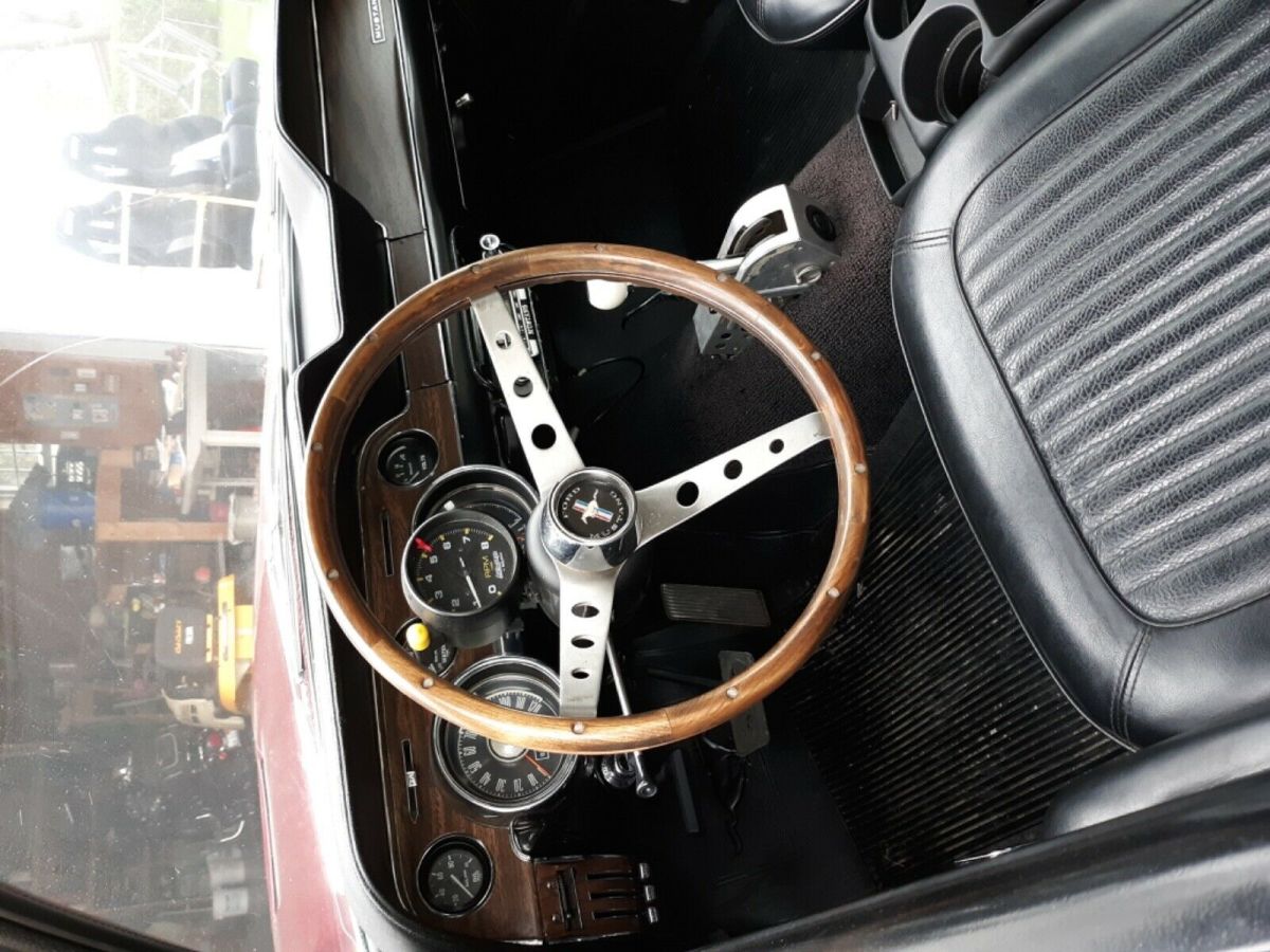 1968 Red Ford Mustang Coupe