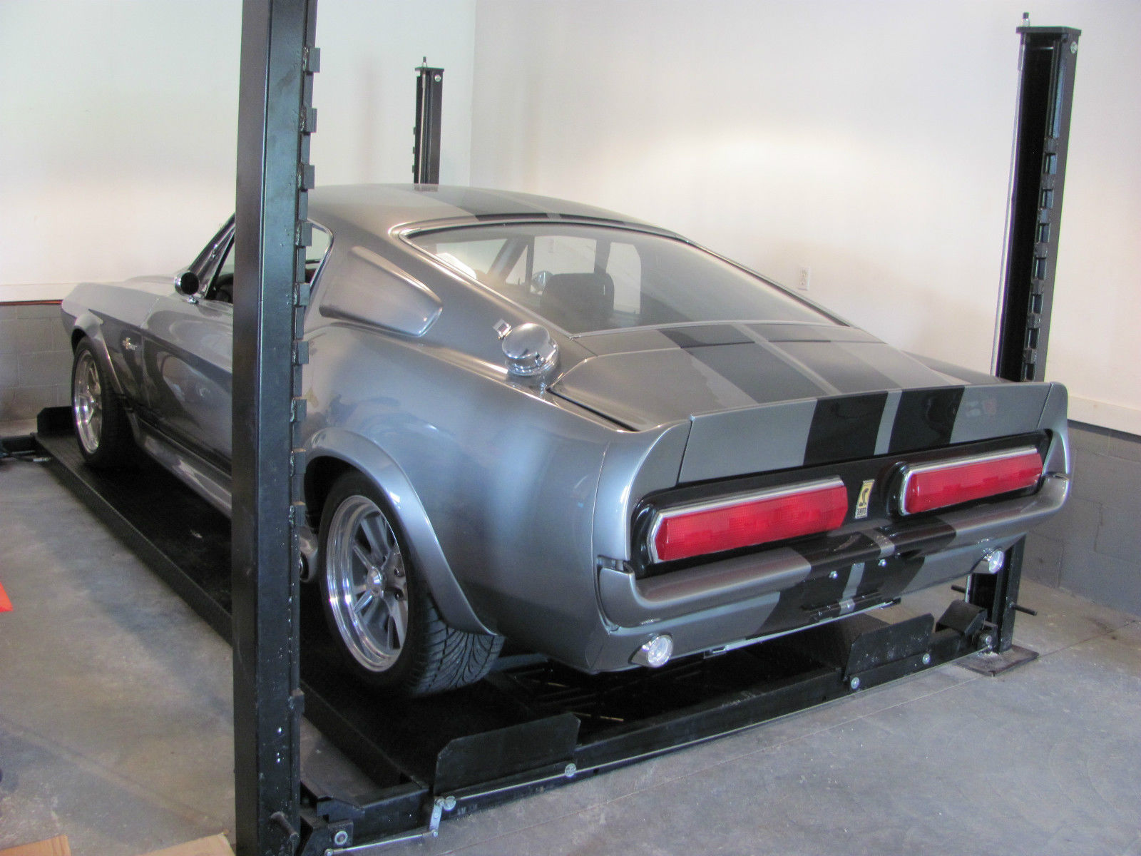1968 Charcoal Ford Mustang Fastback