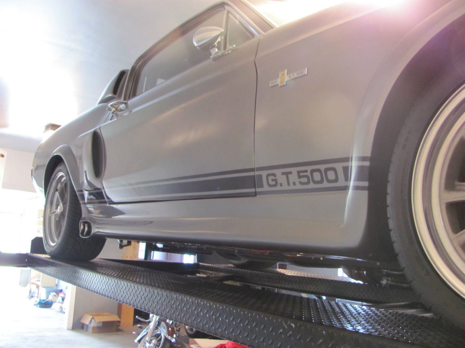 1968 Charcoal Ford Mustang Fastback