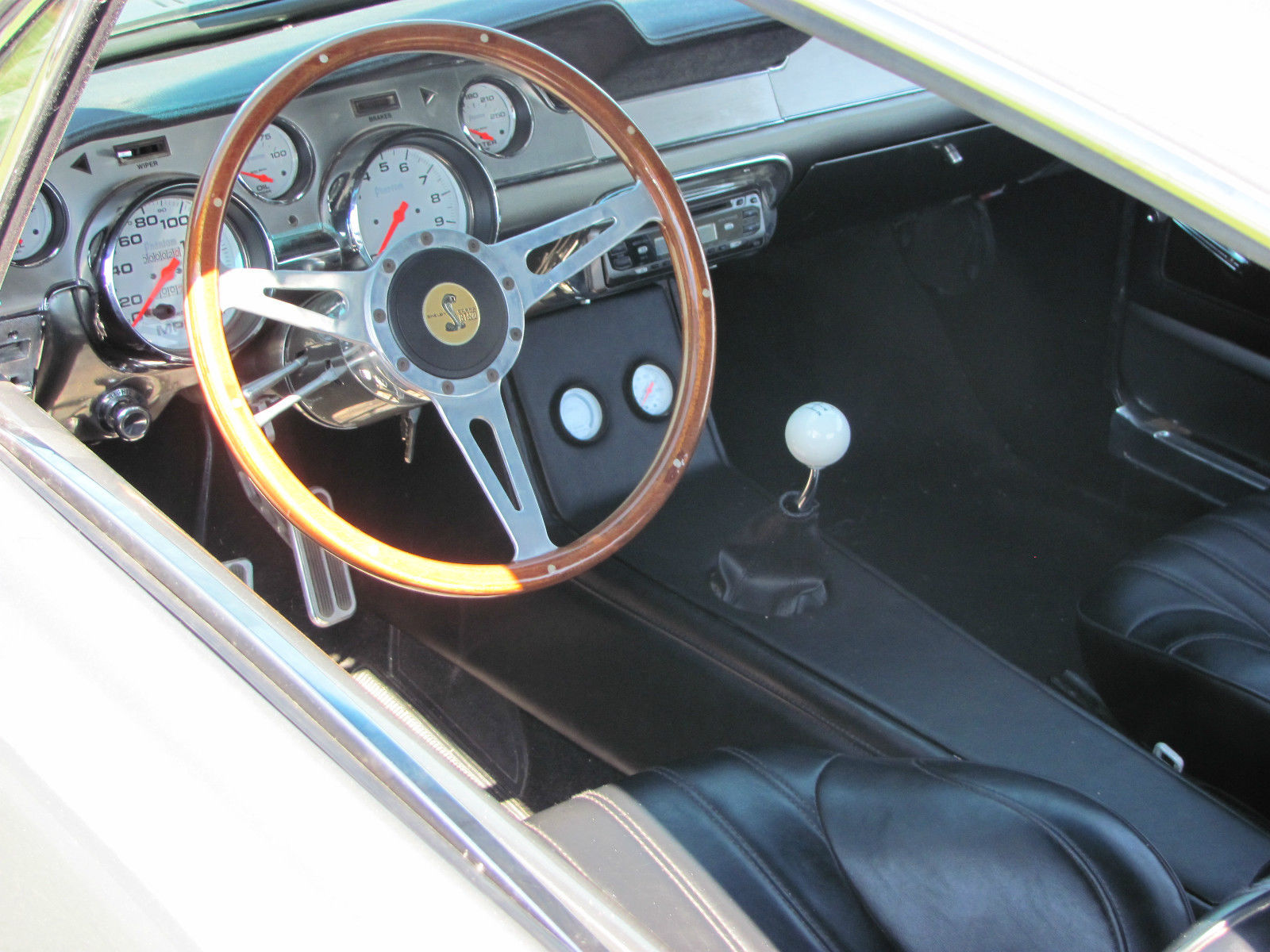 1968 Charcoal Ford Mustang Fastback