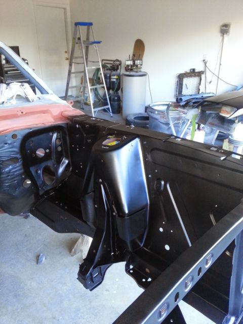 1968 White Ford Mustang Fastback