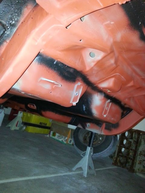 1968 White Ford Mustang Fastback