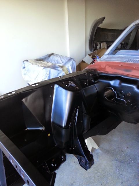 1968 White Ford Mustang Fastback