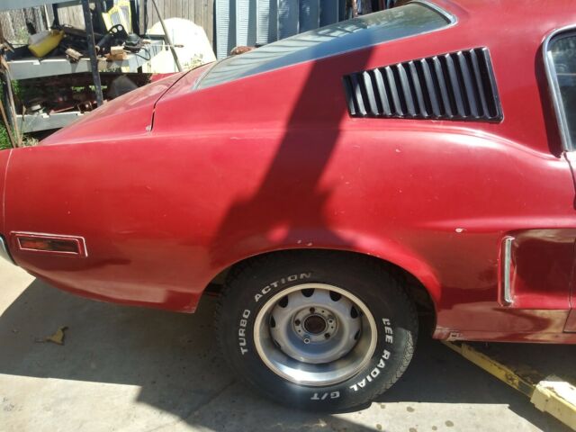 1968 Red Ford Mustang Fastback