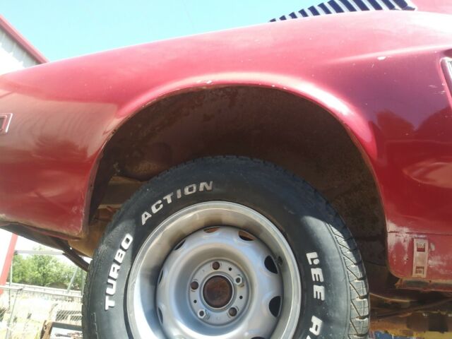 1968 Red Ford Mustang Fastback