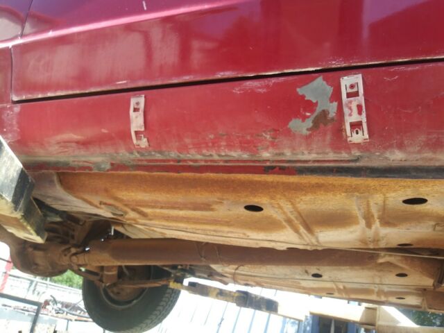 1968 Red Ford Mustang Fastback