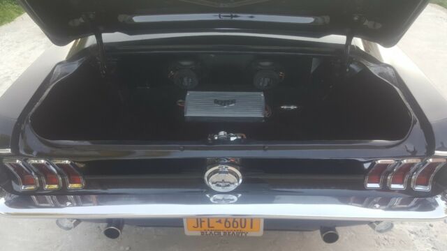 1968 Black Ford Mustang Fastback