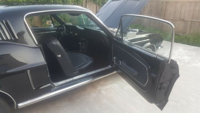 1968 Black Ford Mustang Fastback