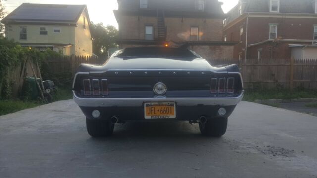 1968 Black Ford Mustang Fastback
