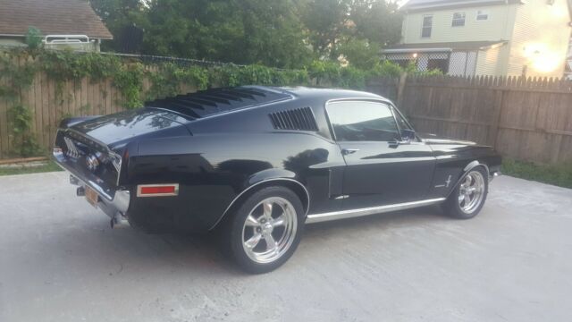 1968 Black Ford Mustang Fastback