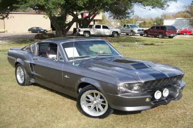 1968 Gray Ford Mustang Fastback